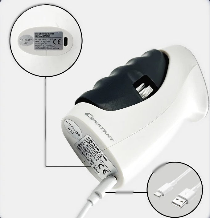 Electronic Grip Power Trainer,Smart Hand Dynamometer,LED Display Hand Grips Measurement.